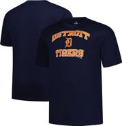 PROFILE Men's Profile  Navy Detroit Tigers Big & Tall Heart & Soul T-Shirt