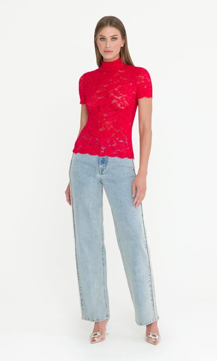 Callen Lace Top