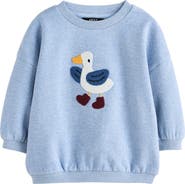 NEXT Kids' Goosing Around Cotton Blend Sweatshirt