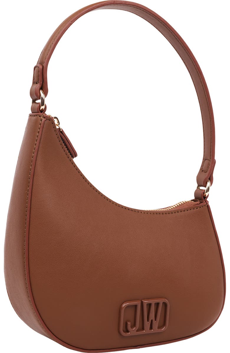 JASON WU Asymmetric Zip Top Handle Bag, Alternate, color, Brown