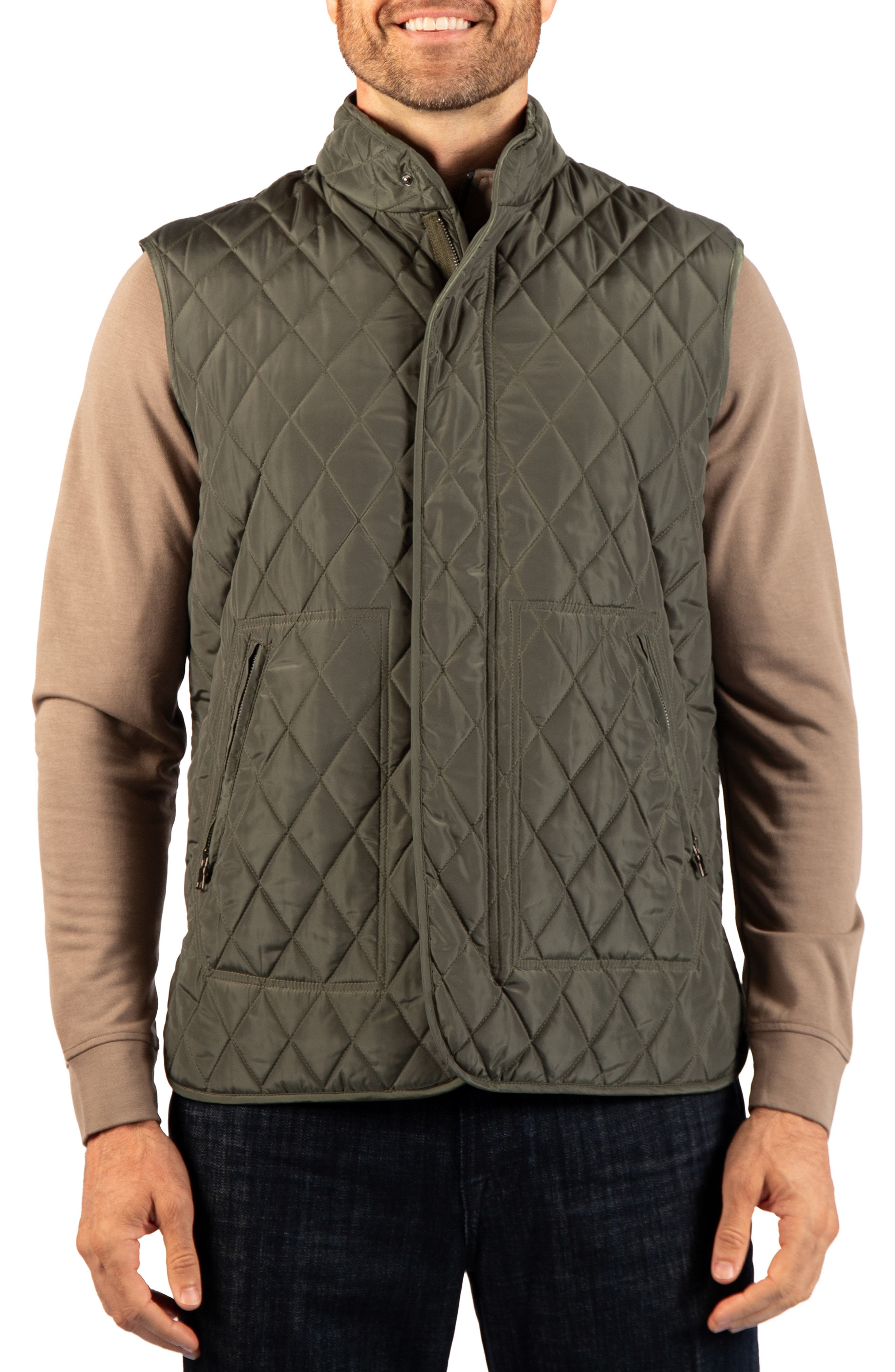 Quilted Nylon Vest