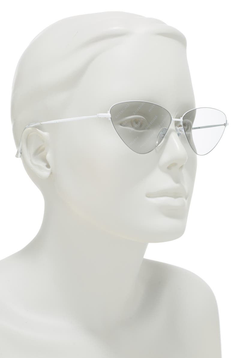 Balenciaga 61mm Cat Eye Sunglasses, Alternate, color,