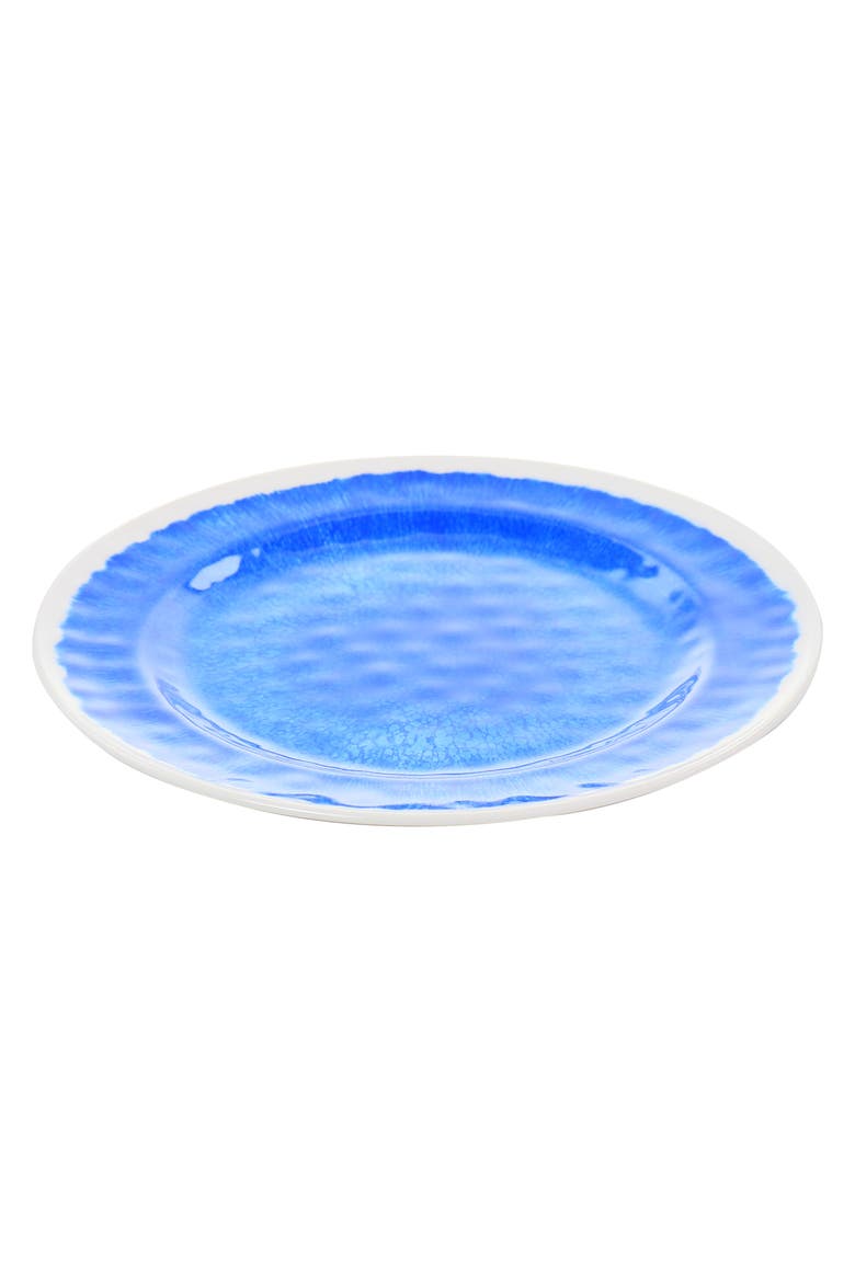 Nelly 12 Piece Melamine Dinnerware Set, Alternate, color, Blue