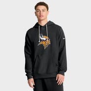 Nike Men's Nike Black Minnesota Vikings Sideline Initial Home Performance Pullover Hoodie