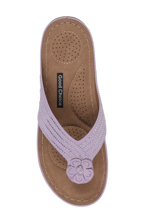 Gc Shoes Amari Comfort Sandal In Purple