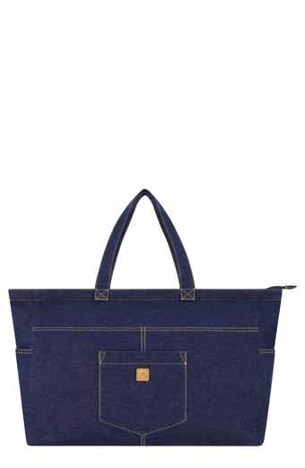C & C California Multipocket Denim Tote Bag
