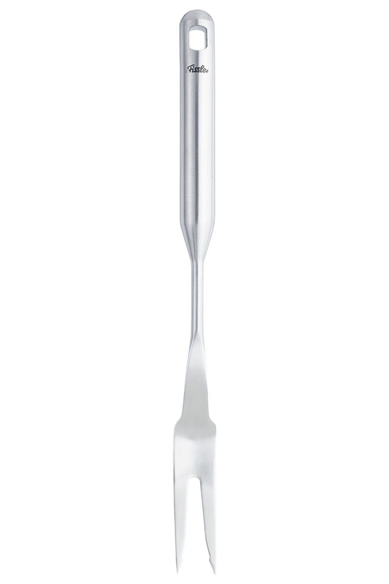 Essential™ meat fork, Alternate, color, Metallic Silver