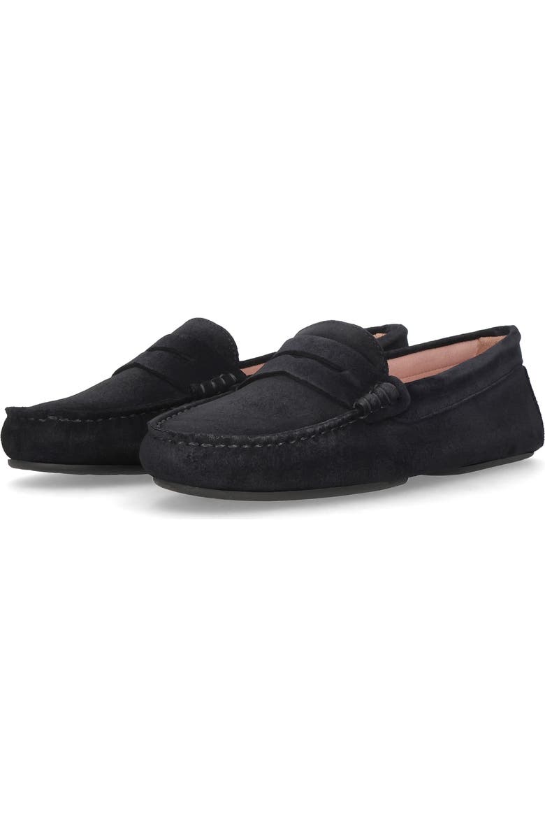 Pretty Ballerinas Driving Moccasin, Alternate, color, Blue