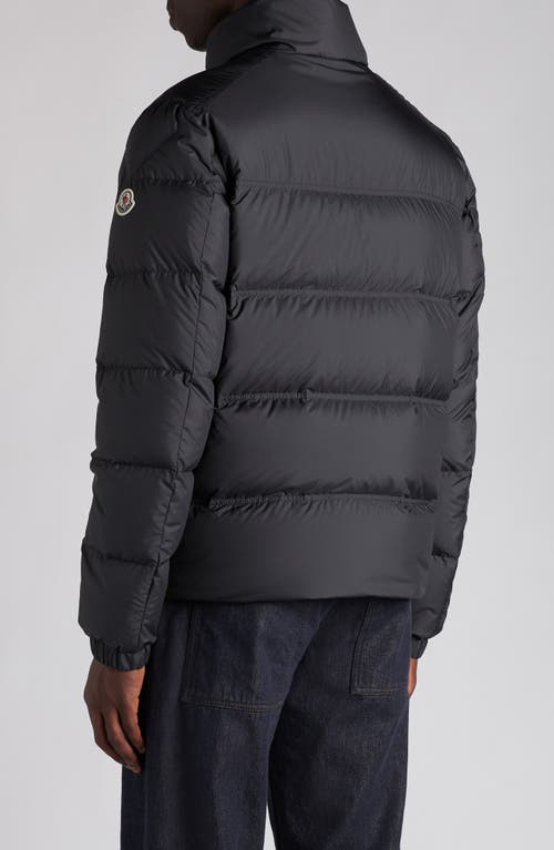 Moncler Bouvaque Down Puffer Jacket In Black