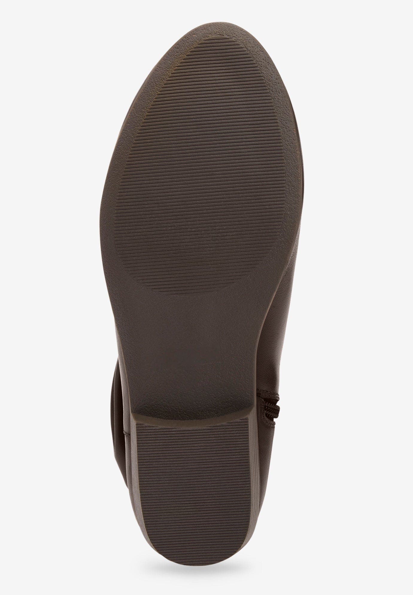 The Monica Wide Calf Leather Boot, Alternate, color, BROWN
