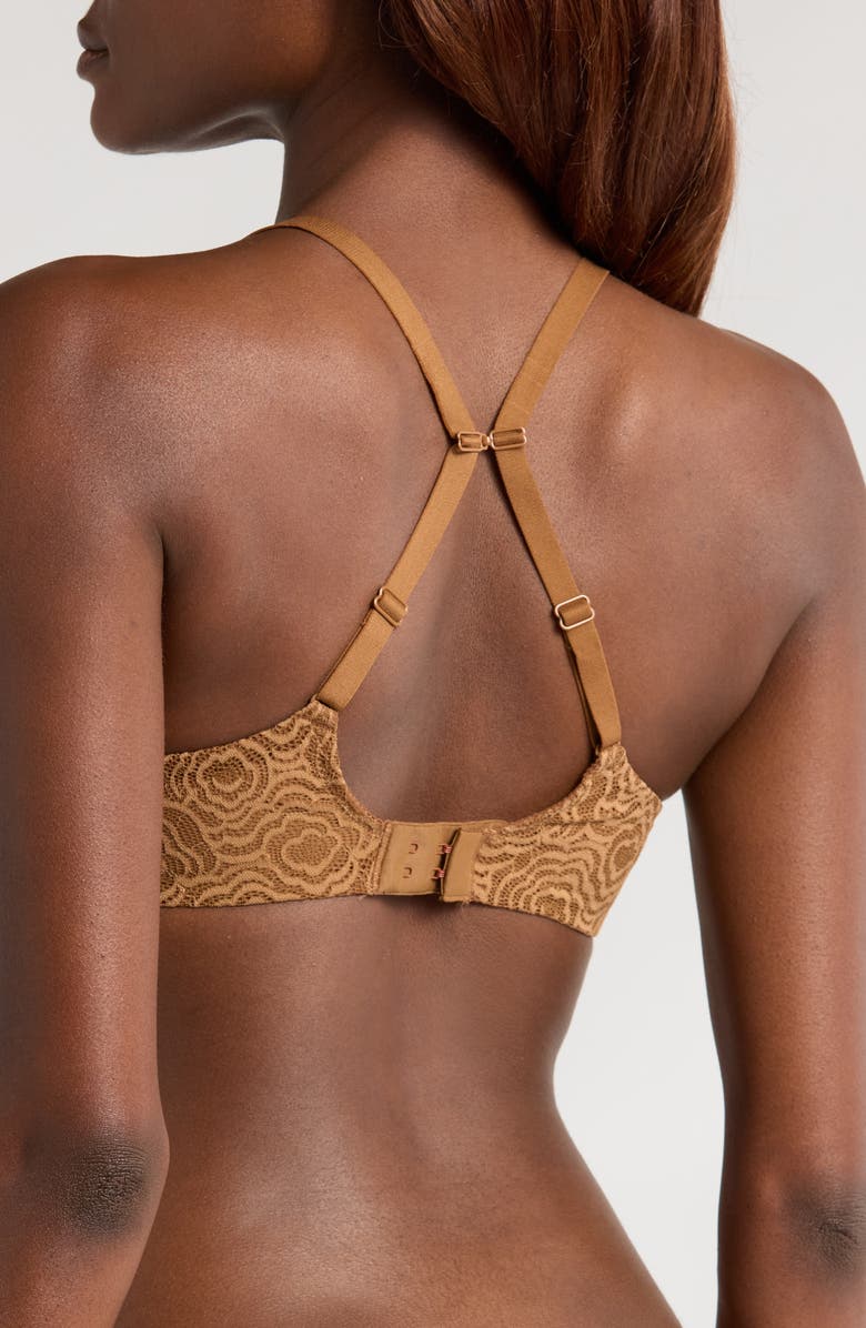 Chantelle Lingerie C Jolie Comfort Convertible T-Shirt Bra, Alternate, color, Tabac