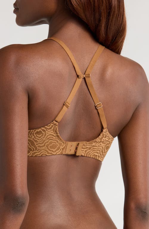 Chantelle Lingerie C Jolie Comfort Convertible T-shirt Bra In Brown