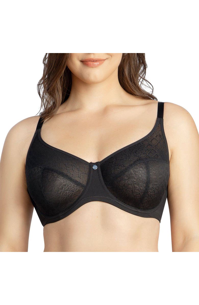 Parfait Enora Minimizer Bra, Main, color, Black