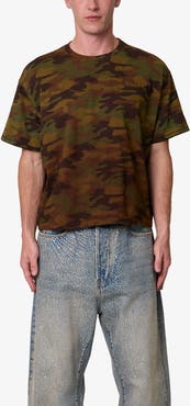 mnml Camo Print Slub T-Shirt
