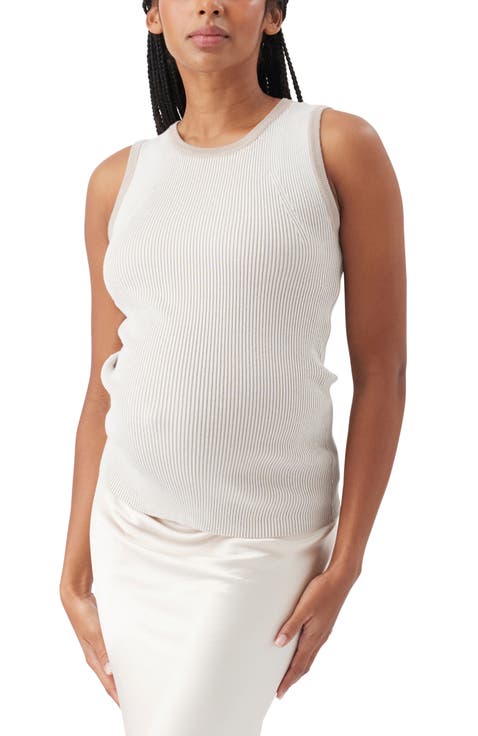 Zoe Rib Knit Nursing Tank