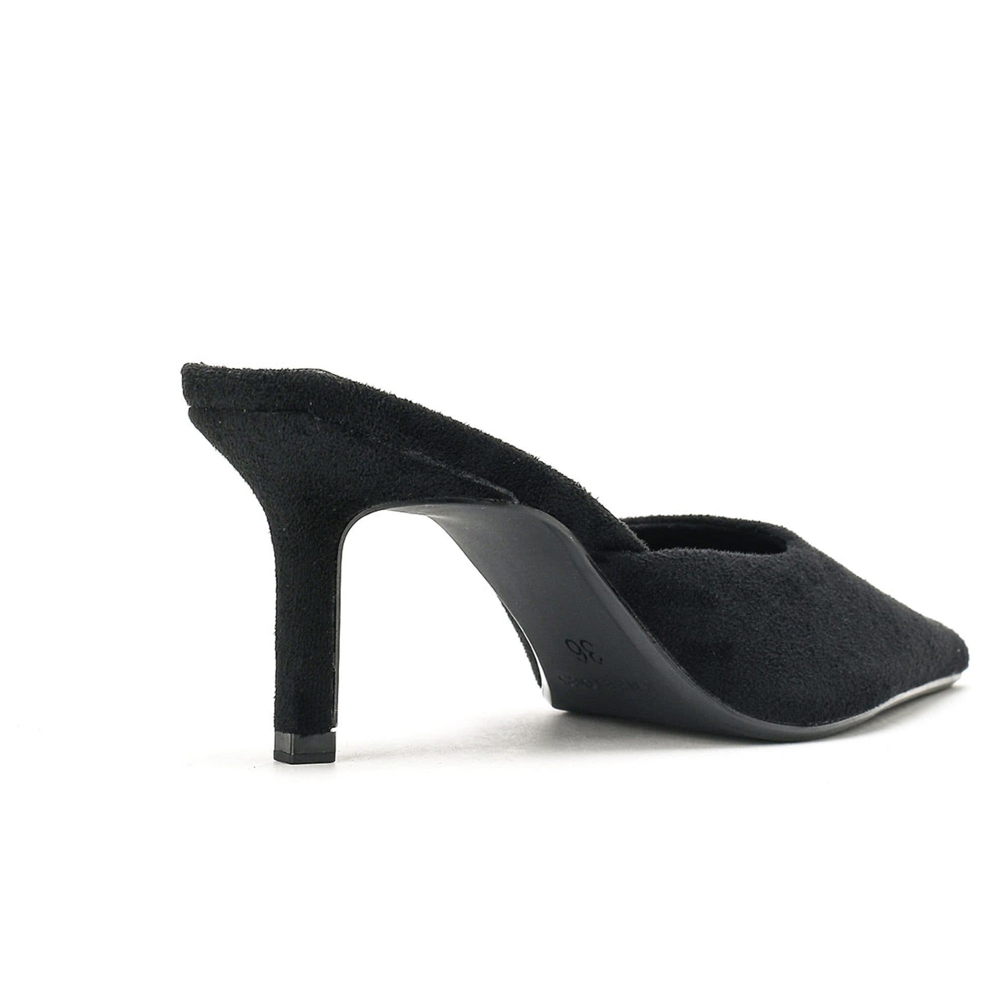 Lunya Velvet Mules, Alternate, color, Black