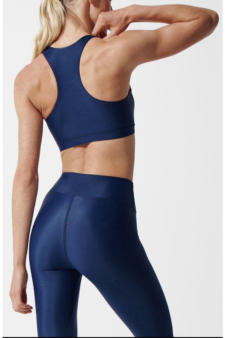 Body Racerback Sports Bra, Alternate, color, NAVY