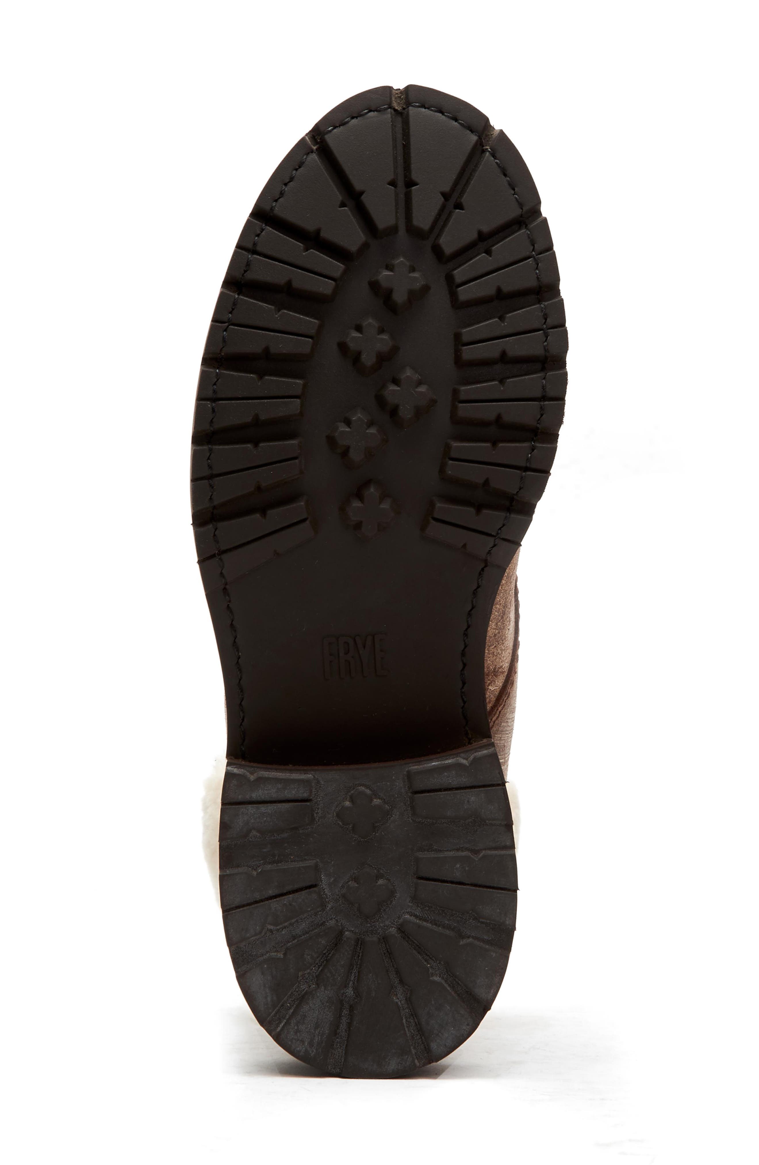 Samantha Hiker Boot, Alternate, color, CHOCOLATE LEATHER
