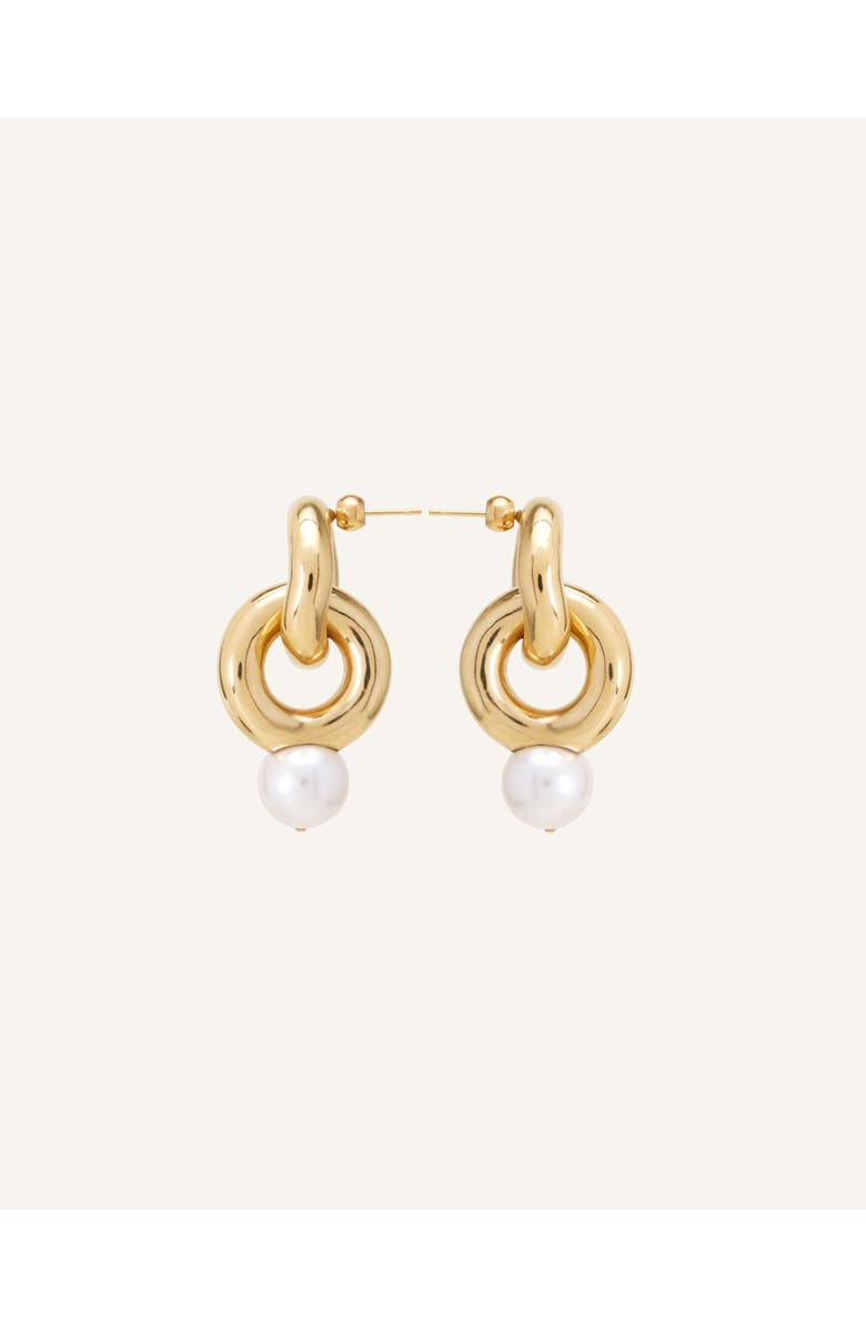 Lanvin Les Perles By Lanvin Earrings, Alternate, color, Pearl/Gold