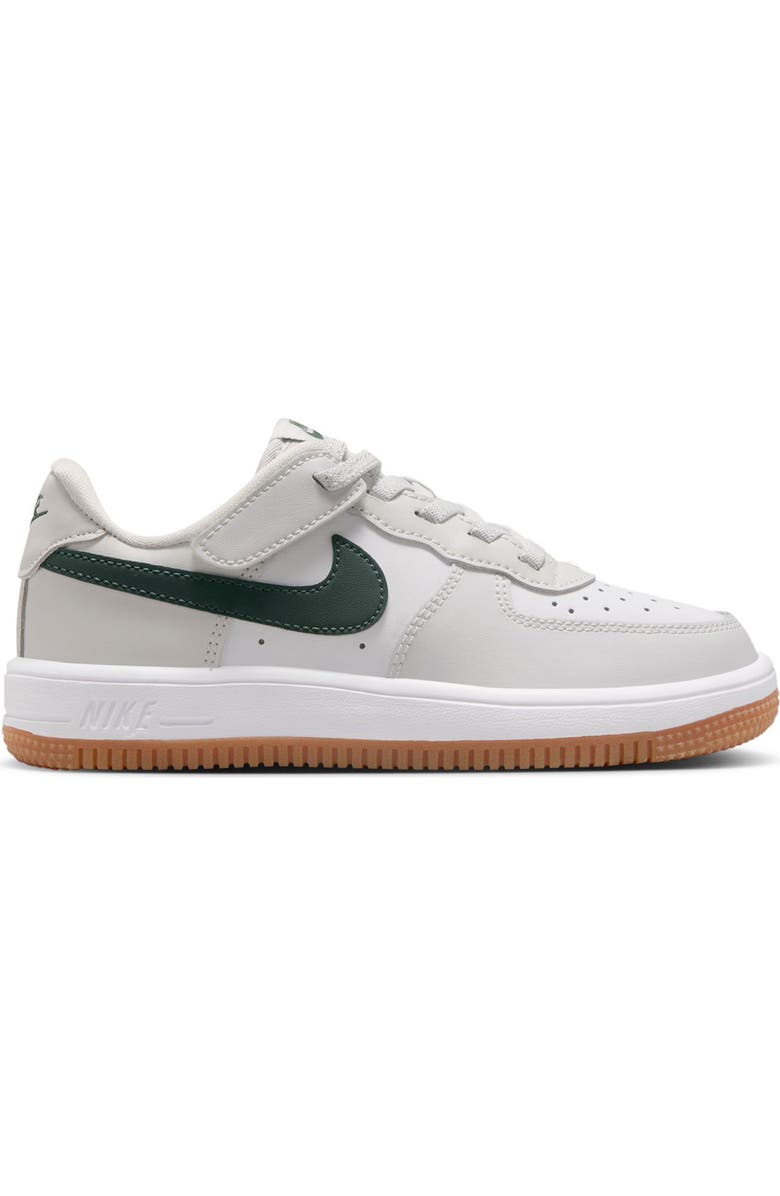 Nike Air Force 1 Low EasyOn Sneaker, Alternate, color, Photon Dust/ White/ Fir/ Brown