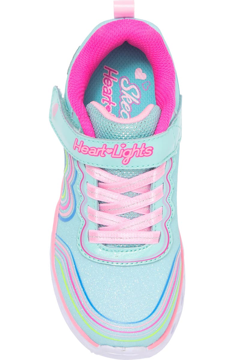 SKECHERS Kids' Heart Lights Light-Up Sneaker, Alternate, color,