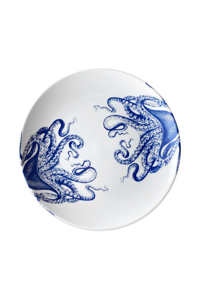 Lucy Coupe Dinner Plate - Porcelain - Set 4, Main, color, BLUE
