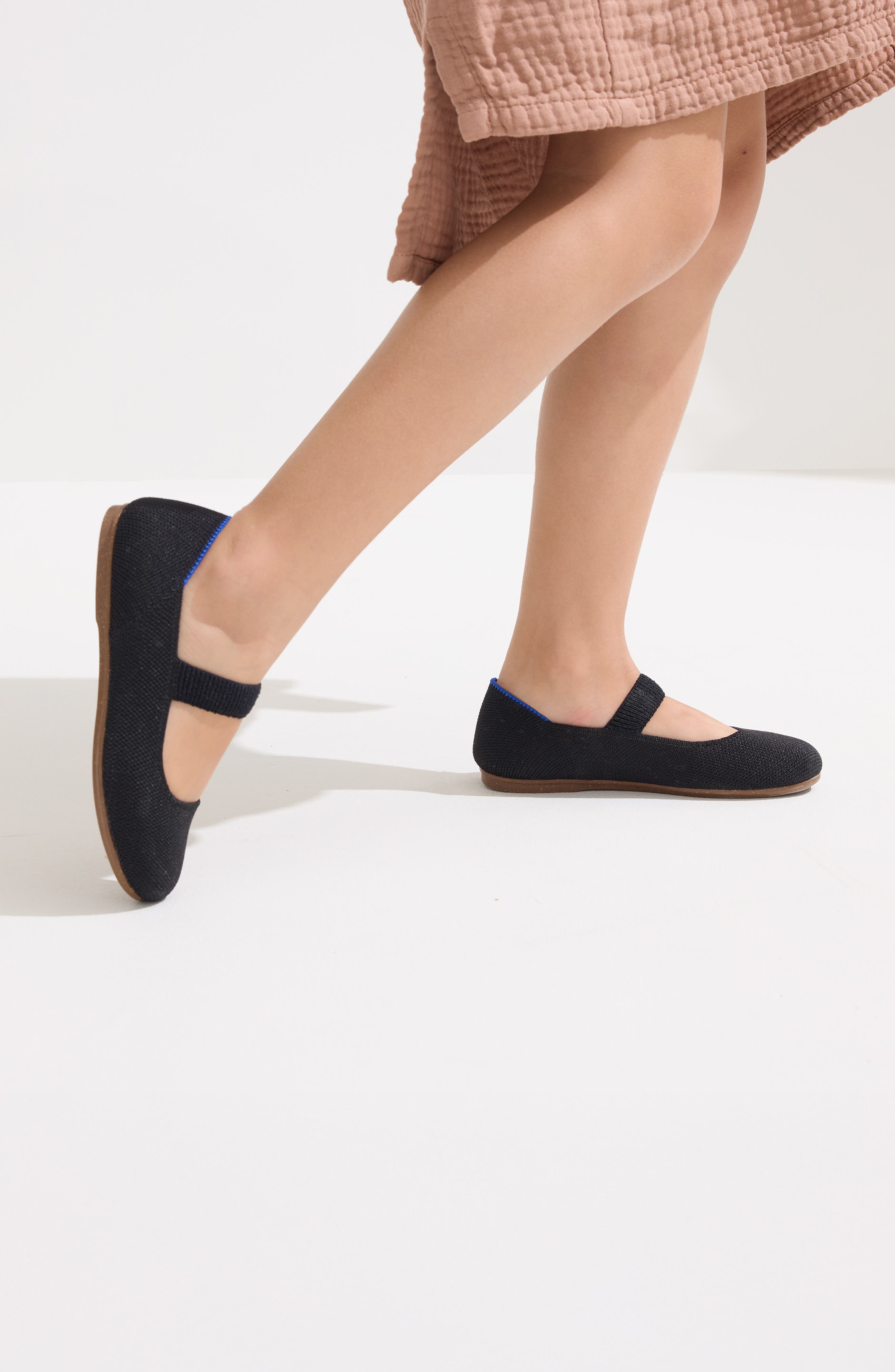 Rothy's Kids' Mary Jane Flat, Alternate, color, Black