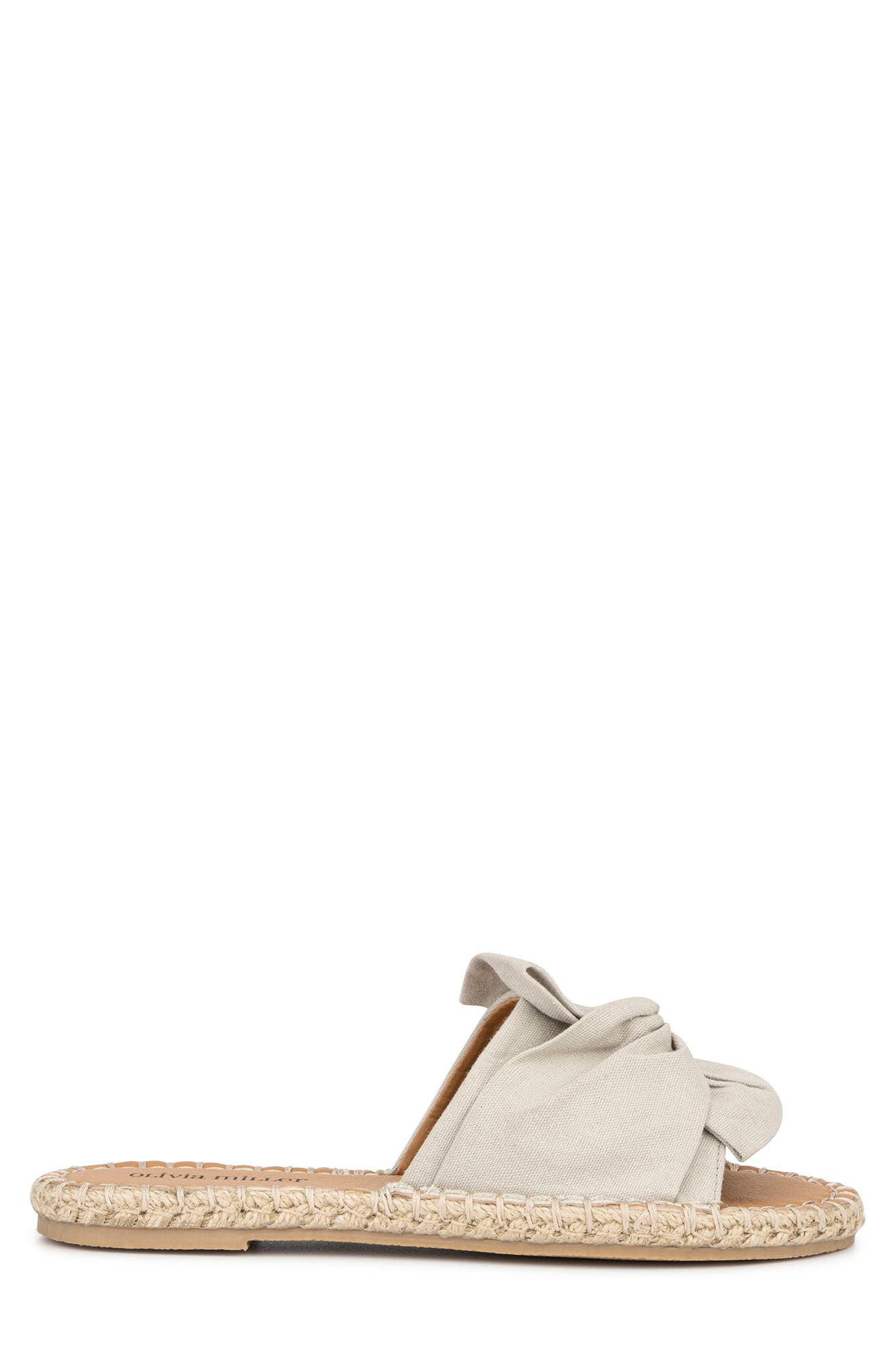 OLIVIA MILLER Bow Espadrille Sandal, Alternate, color, 