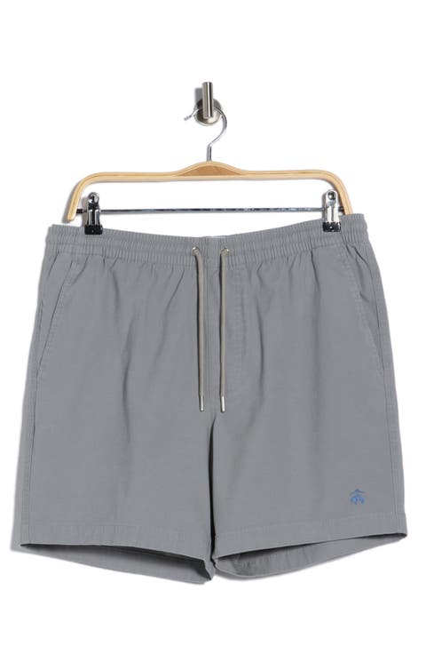 Woven Drawstring Shorts