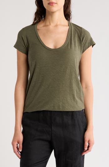 James Perse Easy Muscle Tank in Black | REVOLVE