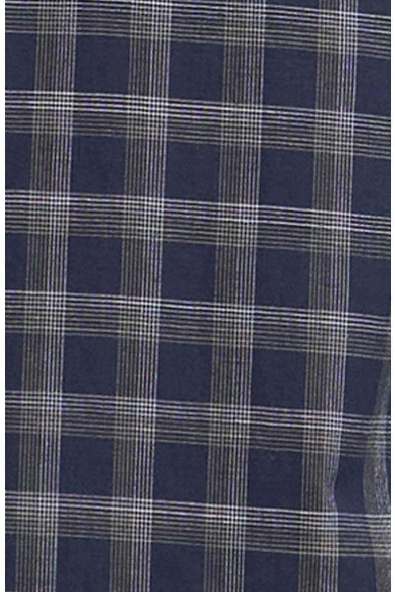Bramwell Check Button Down Shirt, Alternate, color, NAVY