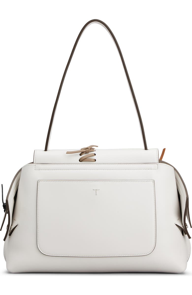 Tod's Small Wave Monospalla Shoulder Bag, Alternate, color, White