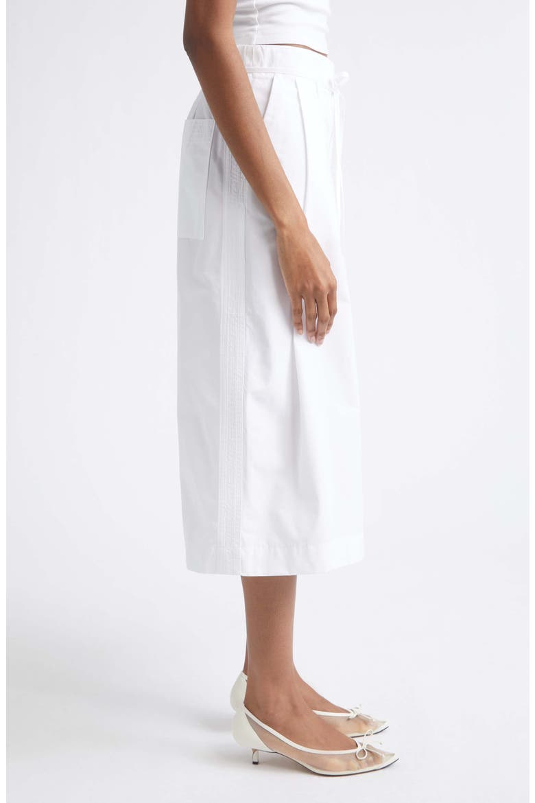 The Marin Cotton Poplin Crop Pants, Alternate, color, WHITE