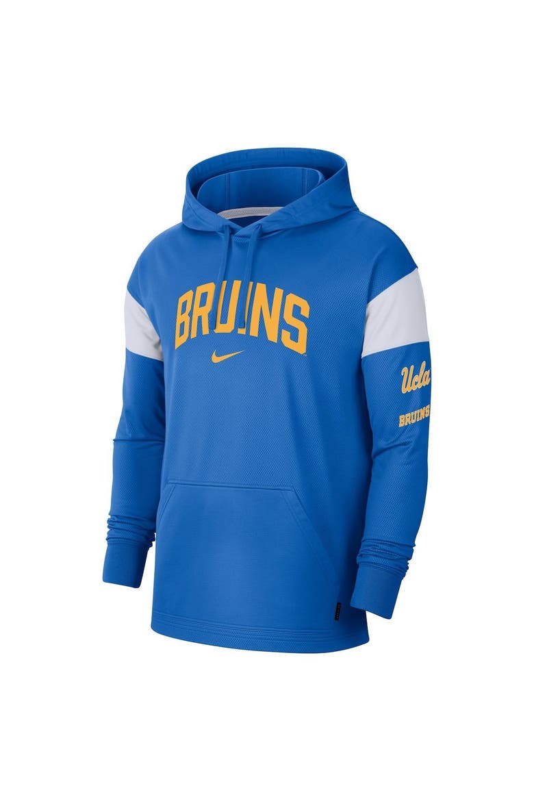 Men's Nike Blue UCLA Bruins Jersey Performance Pullover Hoodie, Alternate, color, Blue