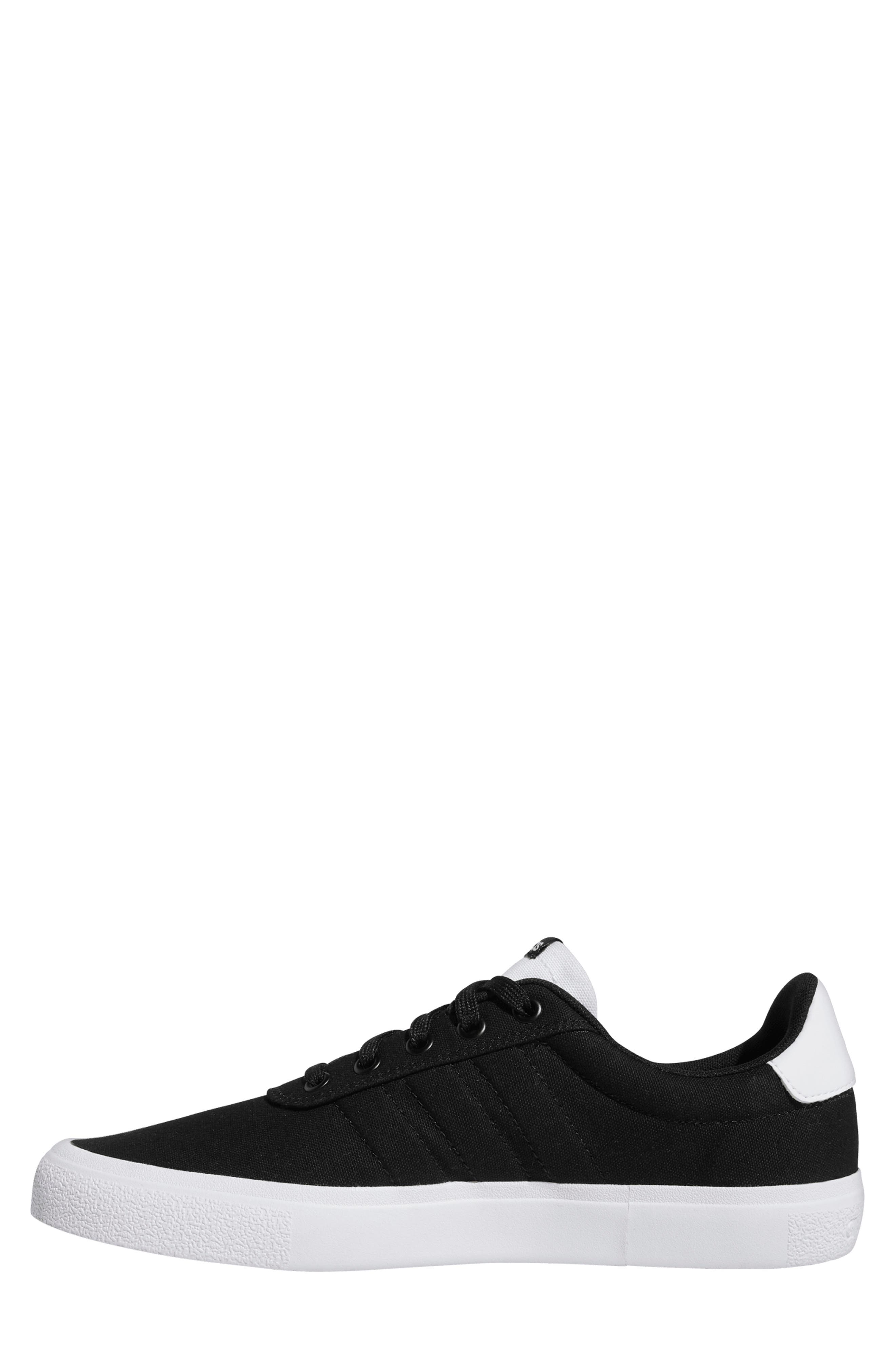 Vulc Raid Skater Shoe, Alternate, color, BLACK/ BLACK/ WHITE