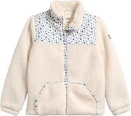Petit Lem’s Mini Threads Kids' High-Pile Fleece Mock Neck Jacket