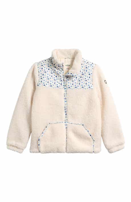 Kids' High-Pile Fleece Mock Neck Jacket