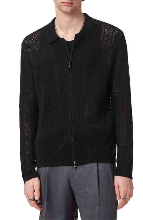 Pietro Organic Cotton Zip Cardigan