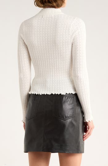 Pointelle Stitch Top