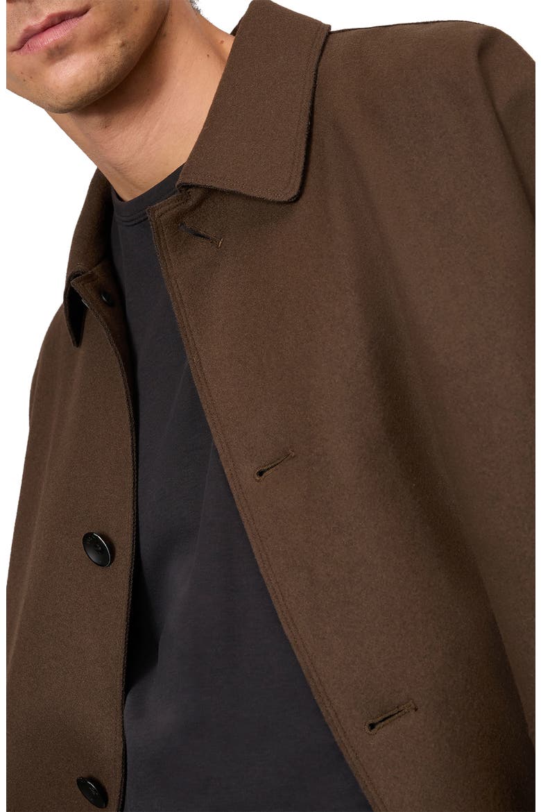 Marshall Wool Blend Overcoat, Alternate, color, GREEN