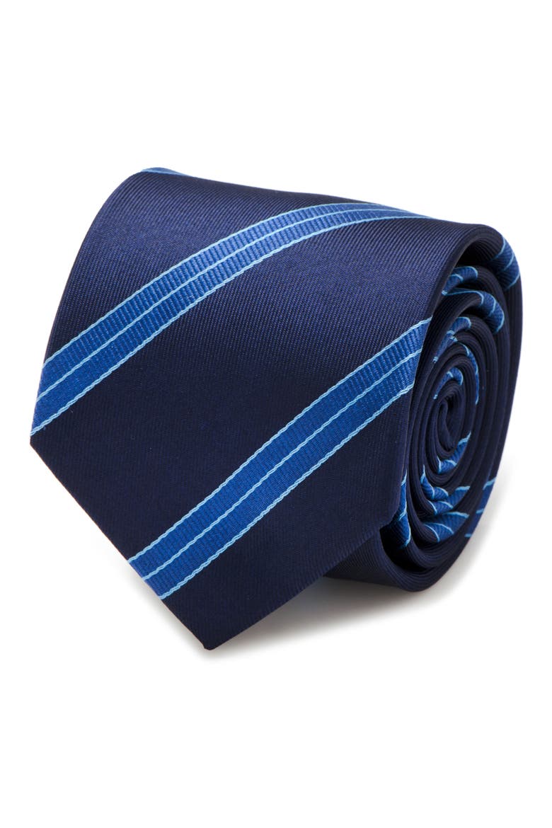 Star Trek Enterprise Silk Tie, Alternate, color, BLUE