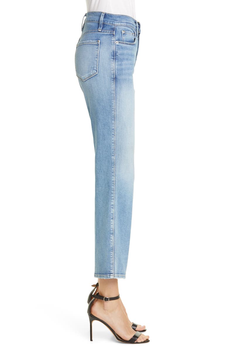 FRAME Le Sylvie High Waist Kick Boot Crop Jeans, Alternate, color, 