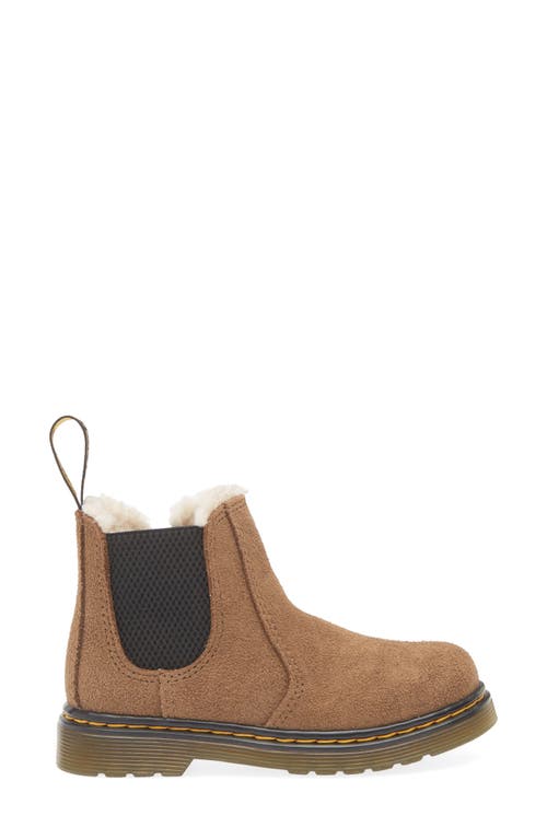 Dr. Martens' Dr. Martens 2976 Faux Shearling Lined Lug Sole Boot In Brown