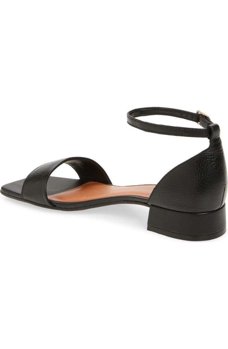 Bottero Eduara Ankle Strap Sandal, Alternate, color, Preto