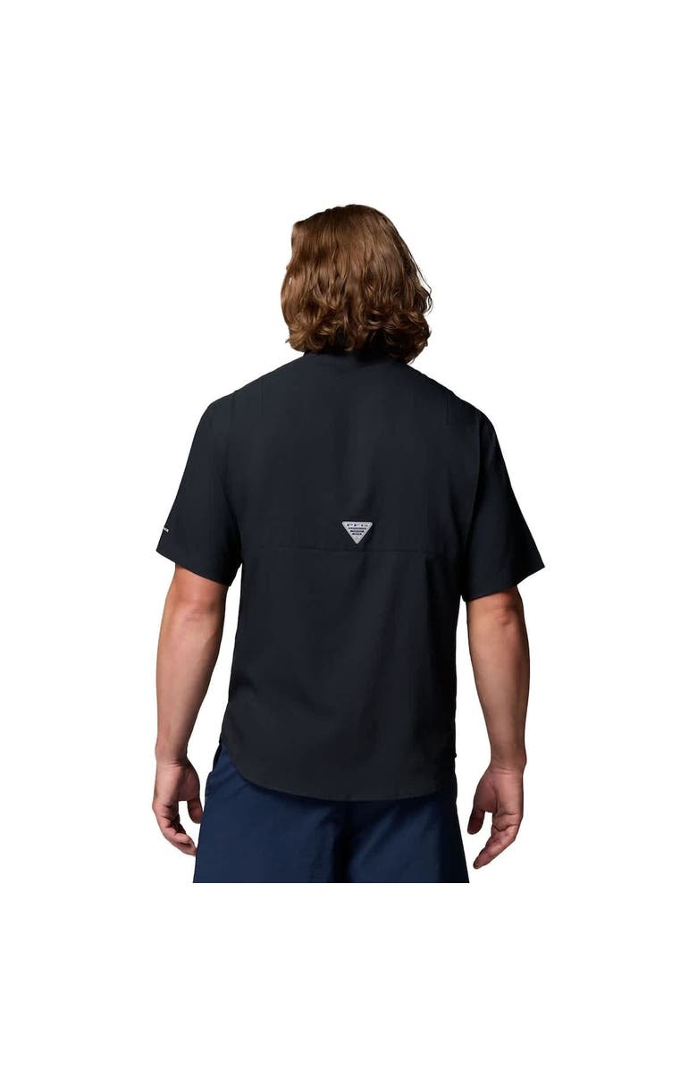 Columbia Men's Columbia Black Texas Longhorns Tamiami Omni-Shade Button-Down Shirt, Alternate, color, Black