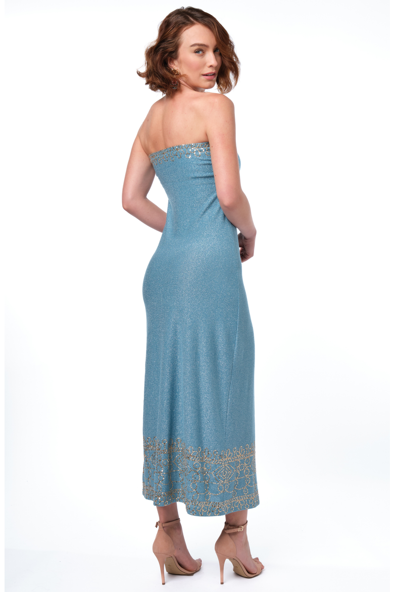 Valerie Dress, Alternate, color, Blue Shimmer