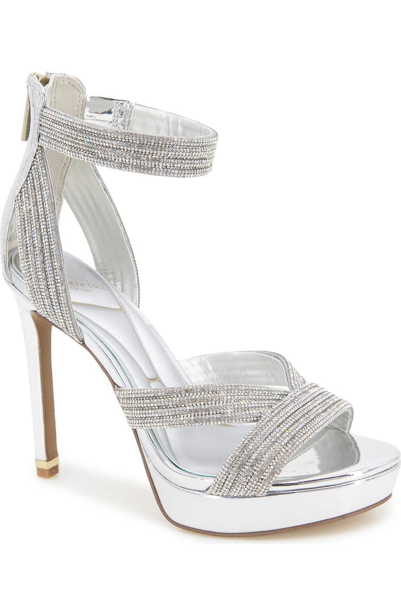 Kenneth Cole New York Nadine Jewel Platform Sandal, Main, color,