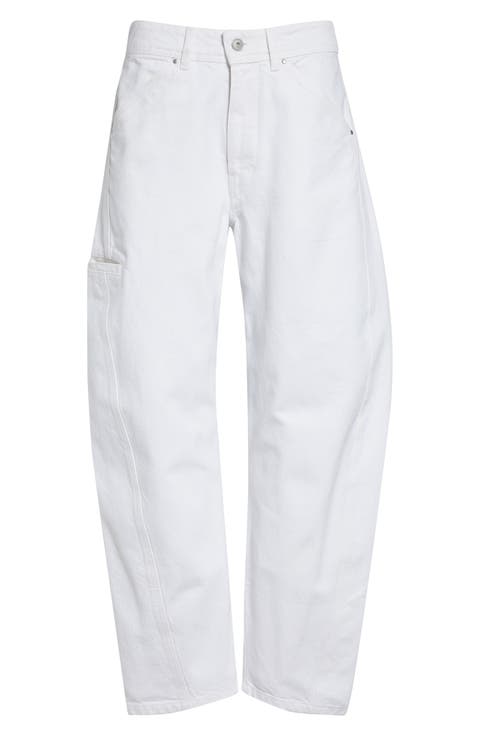 Twisted Seam Workwear Jeans (Milk)