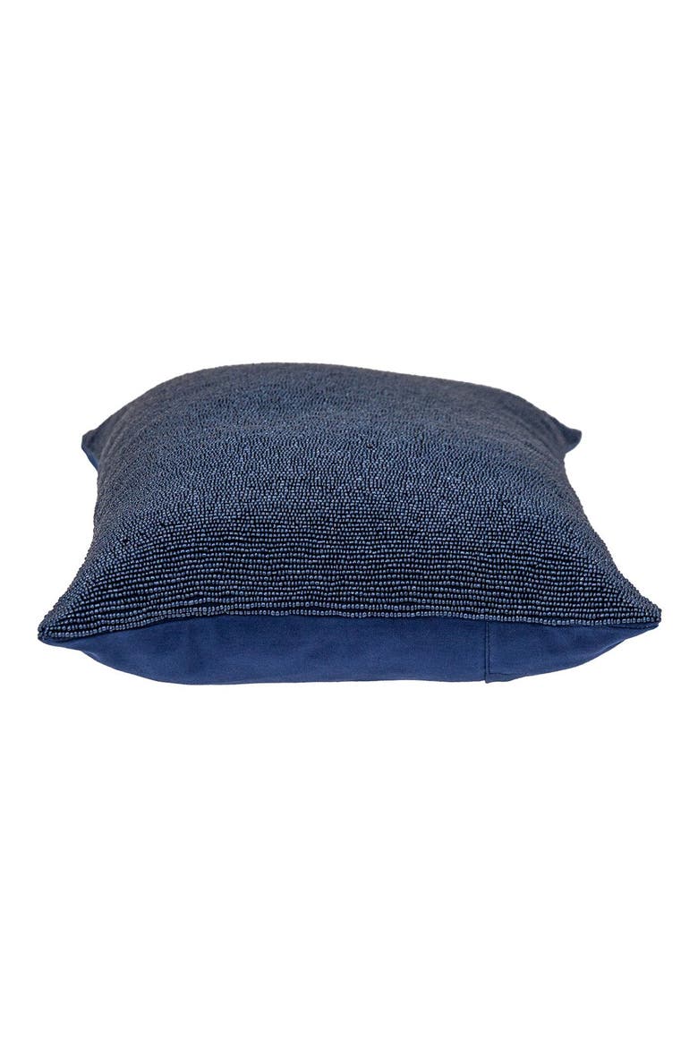 Aster Embellished Throw Pillow, Alternate, color, BLUE