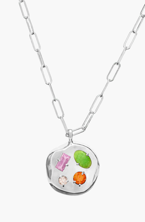 Birthdate Co. The June Birthdate Silver Pendant In June 6th - Silver
